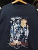 T-shirt Unisex Stile Street Y2K Larga Vintage Harajuku Girocollo Manica Corta Unisex E Unisex con Stampa Lain