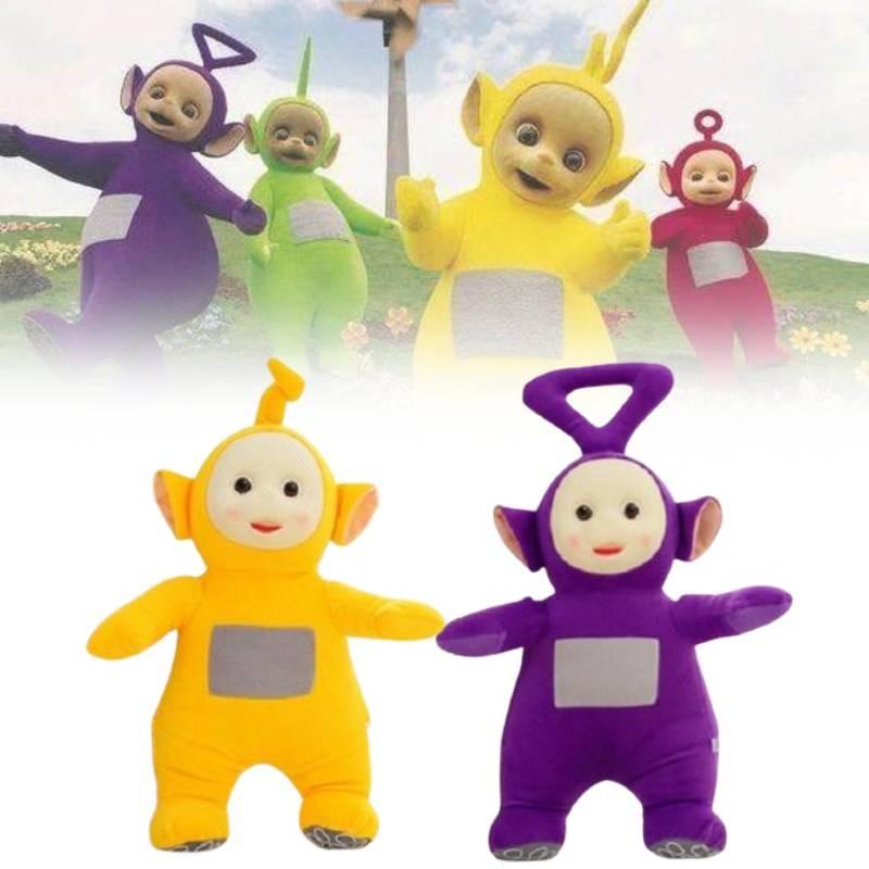 Boneca de Pelúcia Grande dos Teletubbies Brinquedo de Pelúcia de Pé Perfeito Para Presentes de Educação Infantil