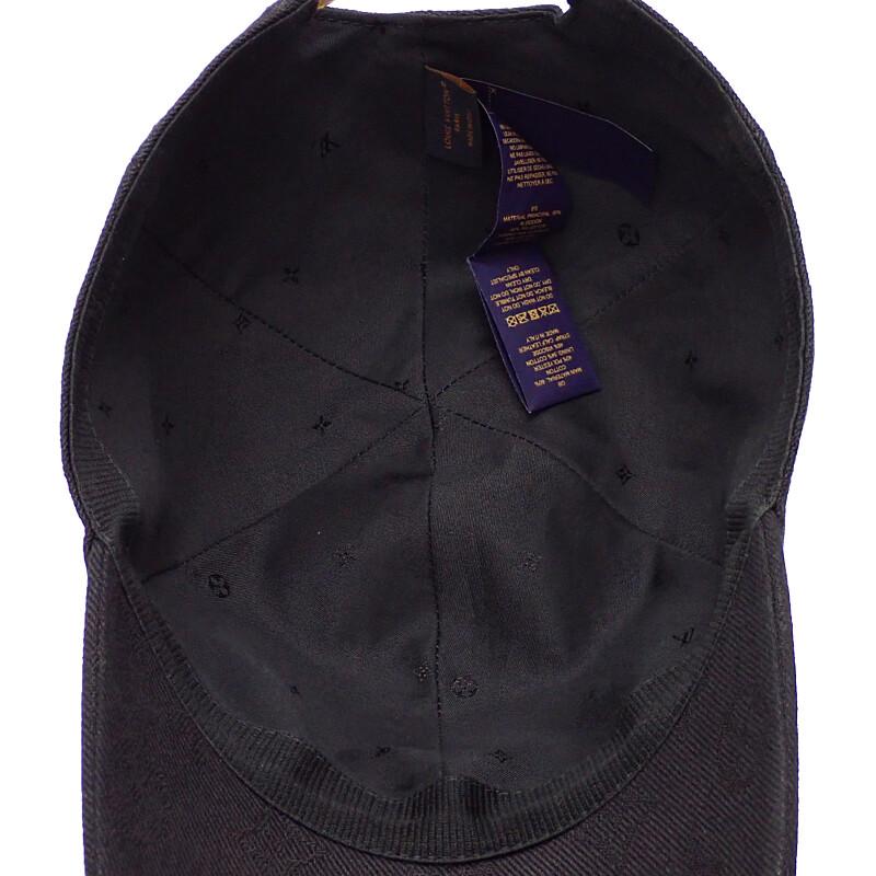 Louis Vuitton M5381M Kappe schwarz Baumwolle Herren