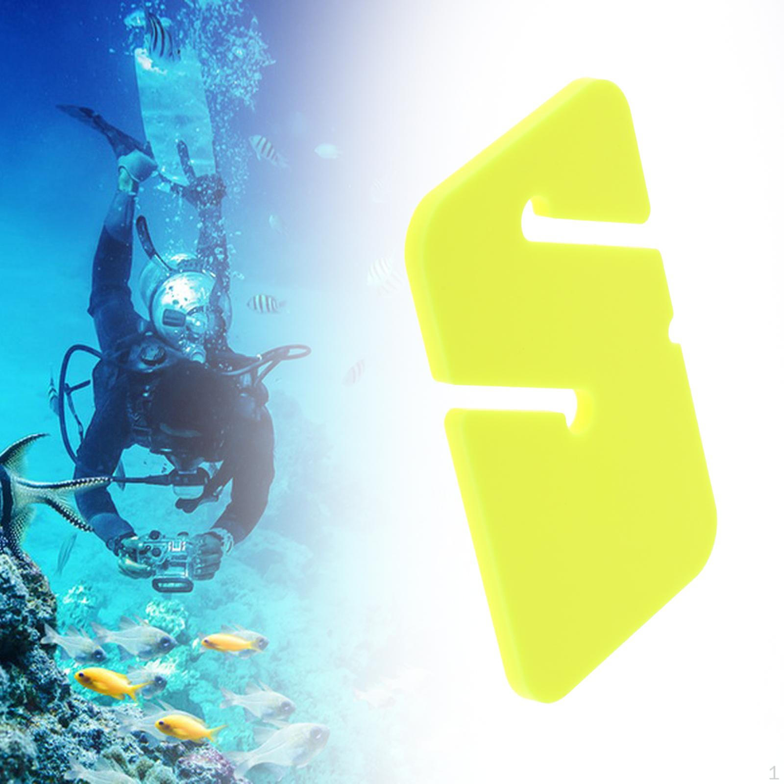 

Линия для дайвинга в пещере, веревка с круговым маркером, портативная замена для дайвинга yellow