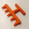 Gardening Hole Punch 3D Seeder Planting Tool Printed Precision for Home Vegetable