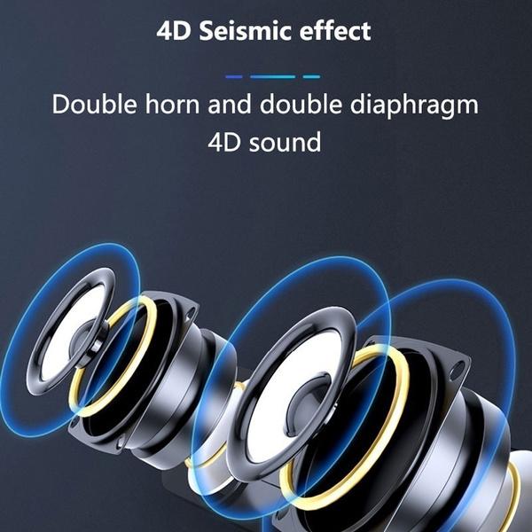 TV Auxiliar Soundbar USB Com Fio e Sem Fio Bluetooth Home Theater Transmissão FM Surround Sound Bar Gunfight Game Audio