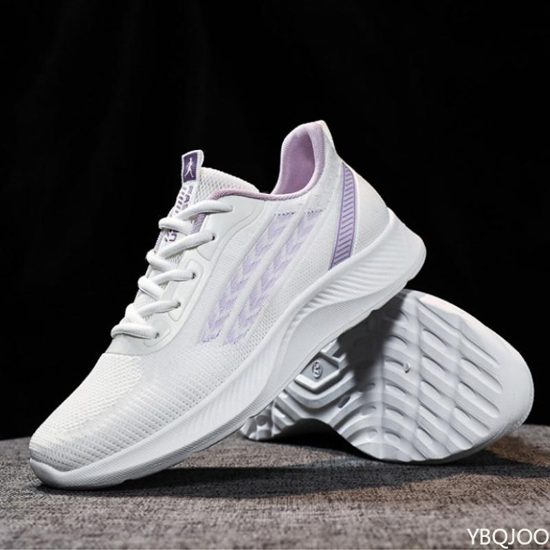 Vår nya damskor mesh andningsbara sportskor mjuk sula bekväma vardagslöpning enkla lätta damskor
