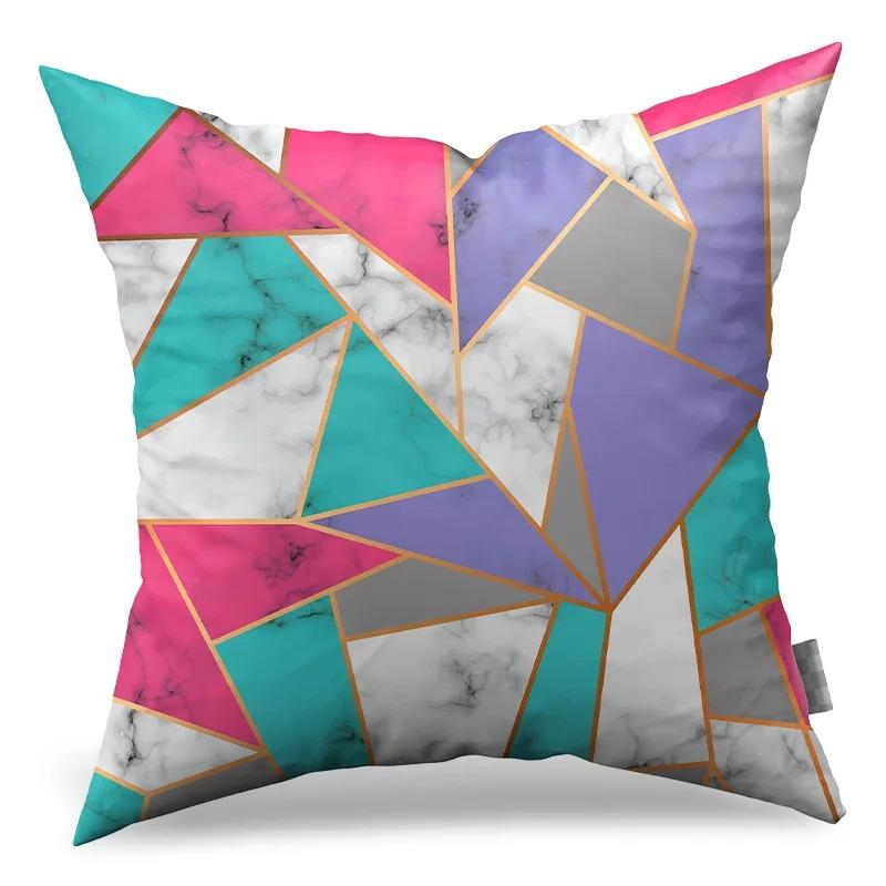 Simple Texture Decorative Pillowcase Office Living Room Car Ornaments Home Pillowcase