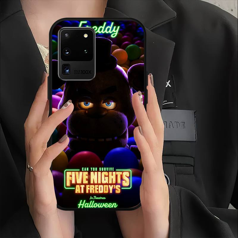 New FNAF Movie Phone Case For Xiaomi Redmi NOTE 9 10 11 12 K40 PRO LITE PRO Shell