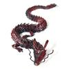 Socha čínského draka 3D tištěná figurka draka s pohyblivými klouby Dekorace na stůl se sochou draka pro domácí kancelář