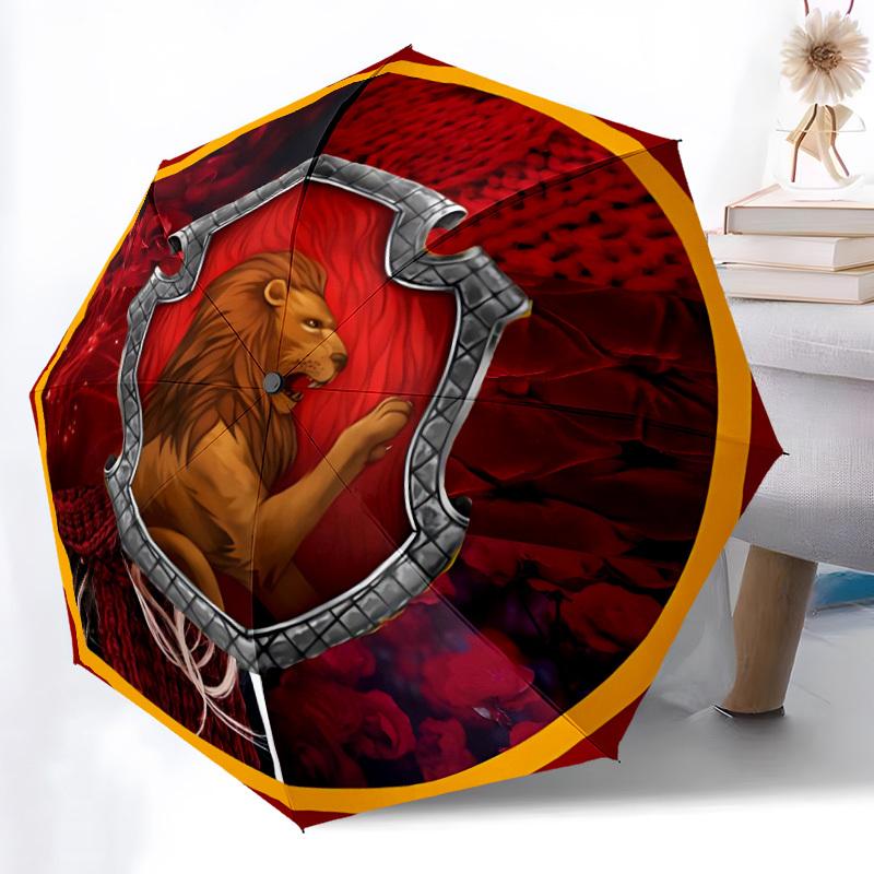 

1pc Harry Potter Automatic Open/Close Umbrella, Christmas Gift for Men Women, Daily Travel Outdoor Use yy251101164