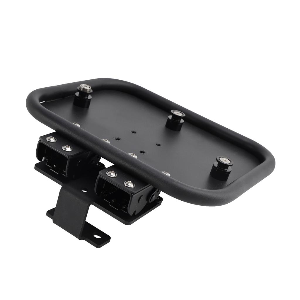 Luggage Rack Side Saddle Bag Mount Bracket Black For Honda Ct125 Huntercub 20-24