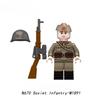 WWII Military Series Red Army Soldiers Building Block Toys