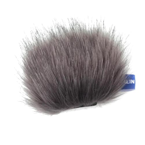 Microphone Windscreen for Tascam DR-05, Faux Fur Noise Reduction, Outdoor Use