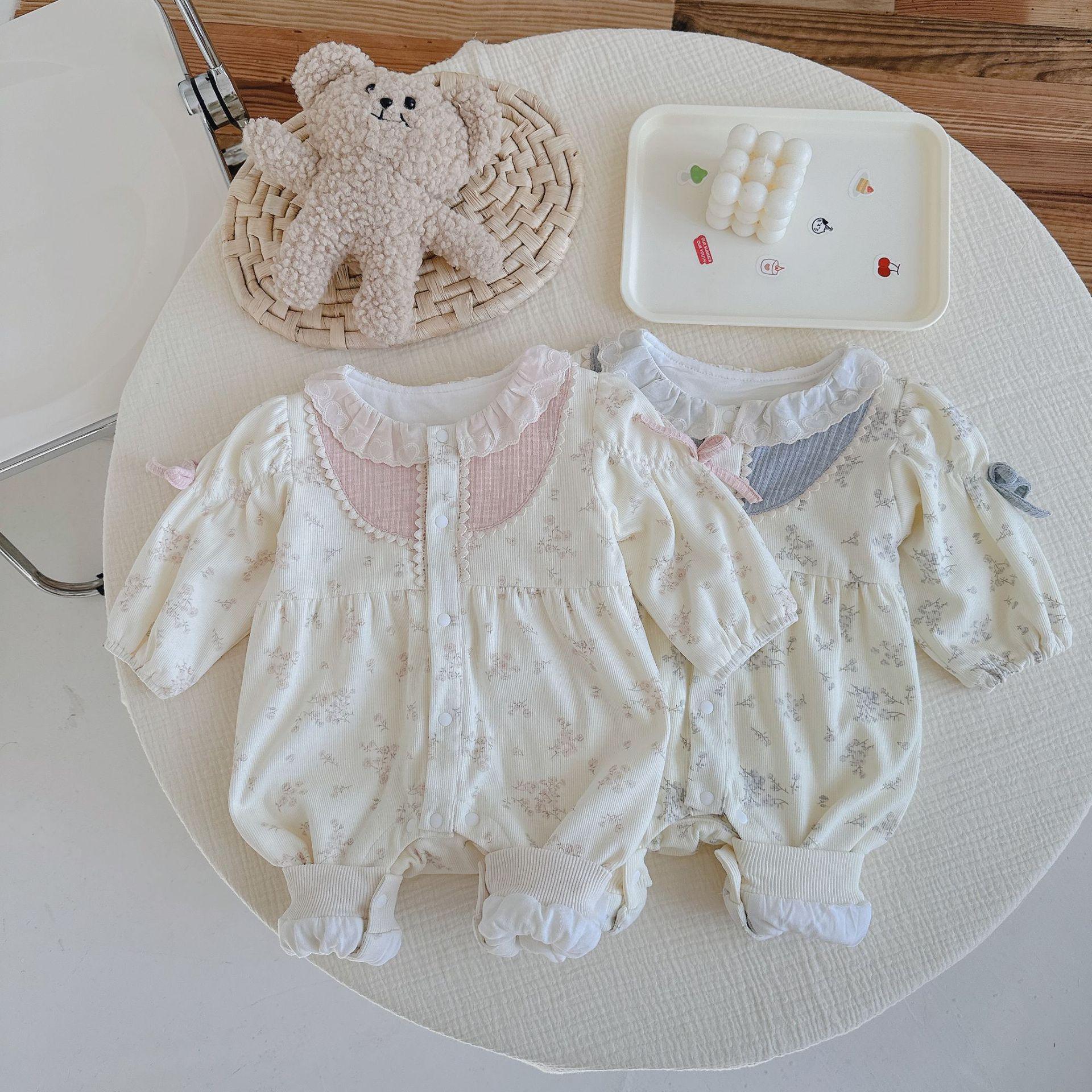 

Spring 2025 Baby Girl Romper: Super Cute Full Moon & 100 Days Onesie 80 cm синій