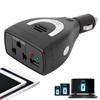 75W DC12V to AC 220V Car Power Inverter Converter USB Charger Adapter