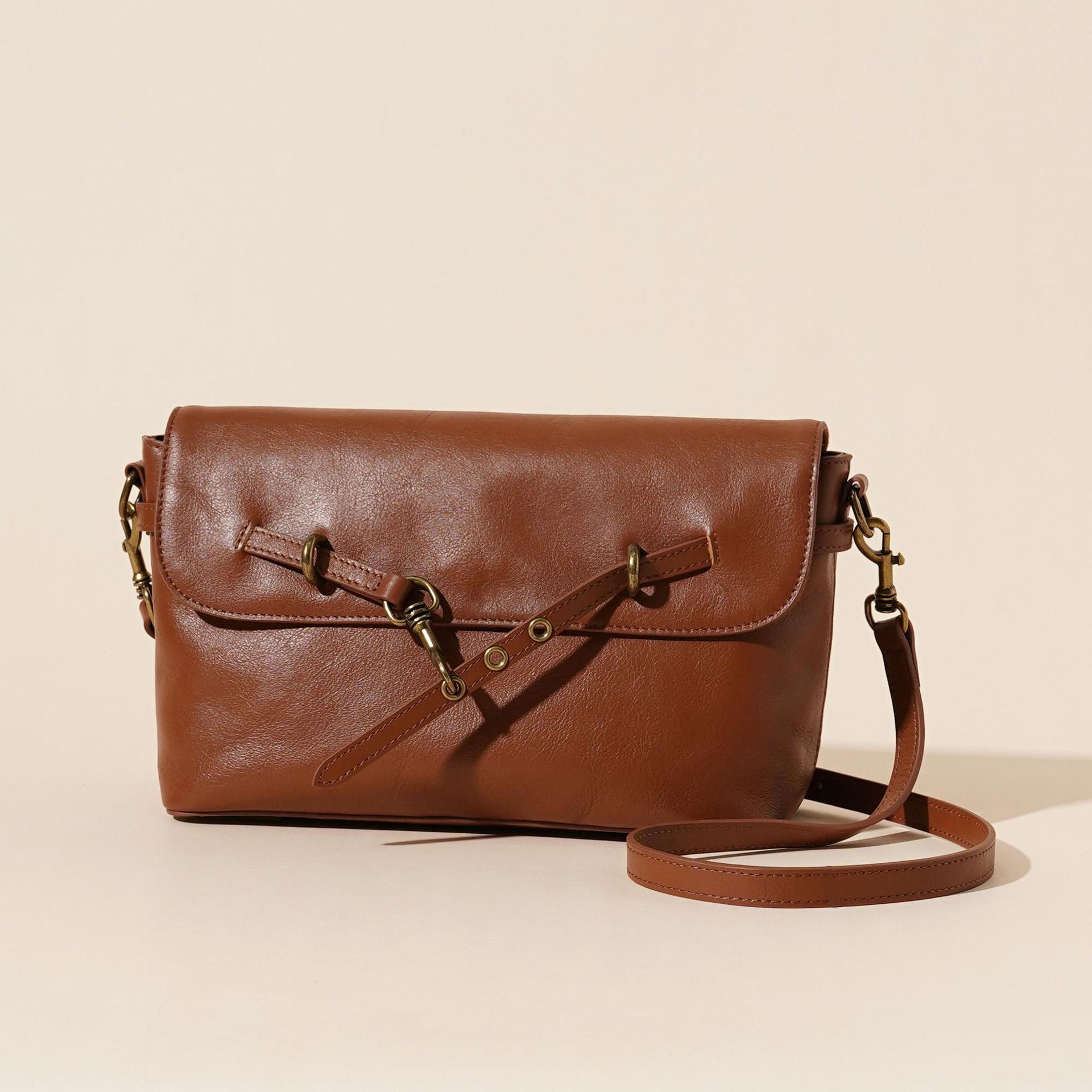 

Leather Fashion Crossbody Small Square Bag, Casual Ladies Niche Single-shoulder Bag, Versatile Envelope Bag