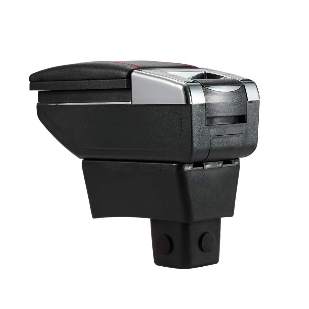 

Argentavis Armrest Console Box for Suzuki Swift Storage Water Bottle Cup and Small Item Leather ZC/ZD, Case, Holder, Holder, Compartment, (Standard