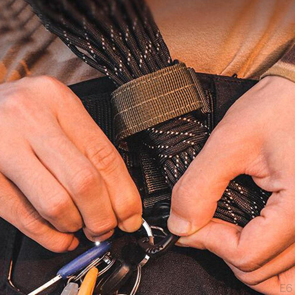 Holder Strap Grabber Hiking Climbing Hanger, Multi-Functional with Swivel Hook for Belt,
