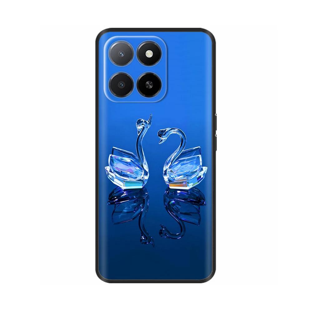 Für Honor X5B Plus Hülle Für Honor X5b 2024 Stoßfest Weiches TPU Silikon Handyhülle Für honorX5B X 5b Capa Cartoon Matt Bumper