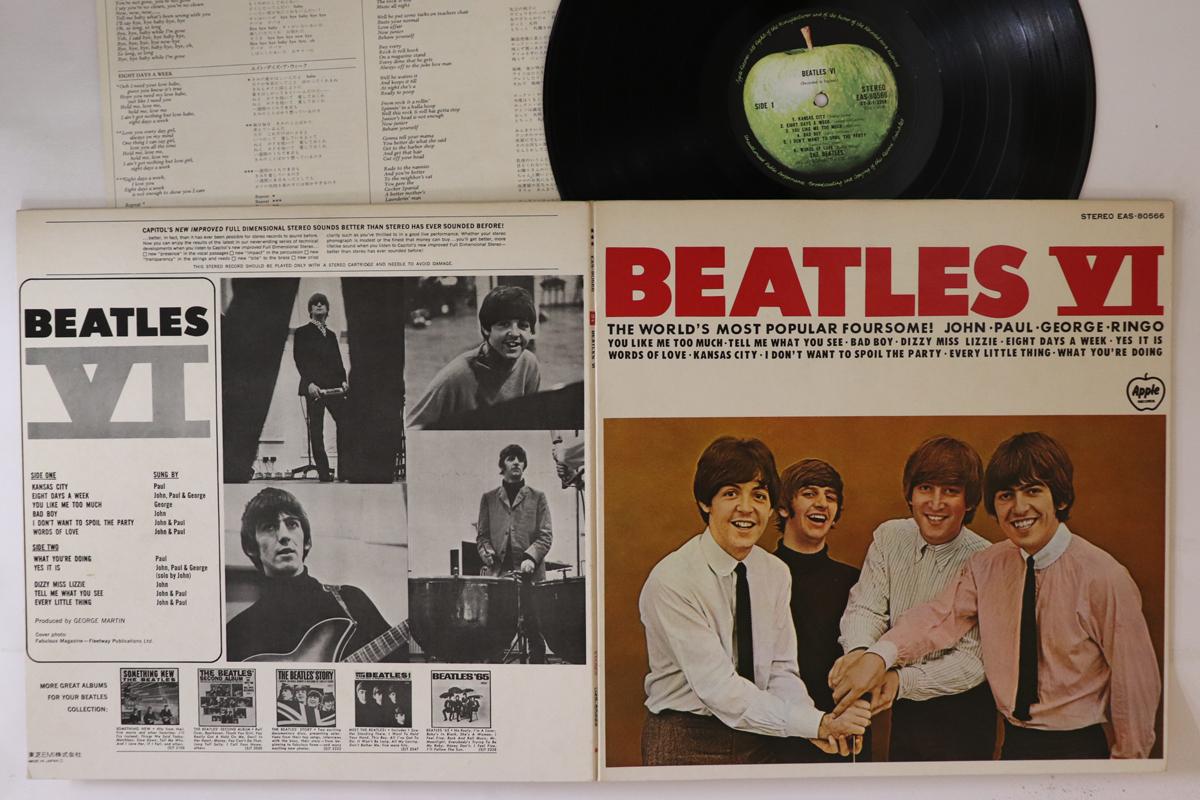 

LP Пластинка BEATLES - Beatles VI EAS80566 APPLE 1976 Япония Рок