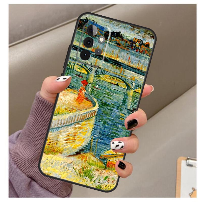 Van Gogh Oil Painting Case For Samsung Galaxy A33 A13 A53 A34 A54 A14 A15 A16 A26 A36 A56 A12 A32 A52 A06 A35 A55