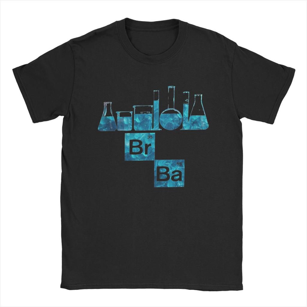 Casual Respect The Chemistry Breaking Bad T-Shirt for Men Crew Neck Cotton T Shirts Short Sleeve Tee Shirt Birthday Gift Clothes