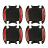 Car Door Bowl Handle Protector Safety Warning Anti-collision Anti-scratch Reflective Strip Exterior Protection Accessories Interior Mirrors 6