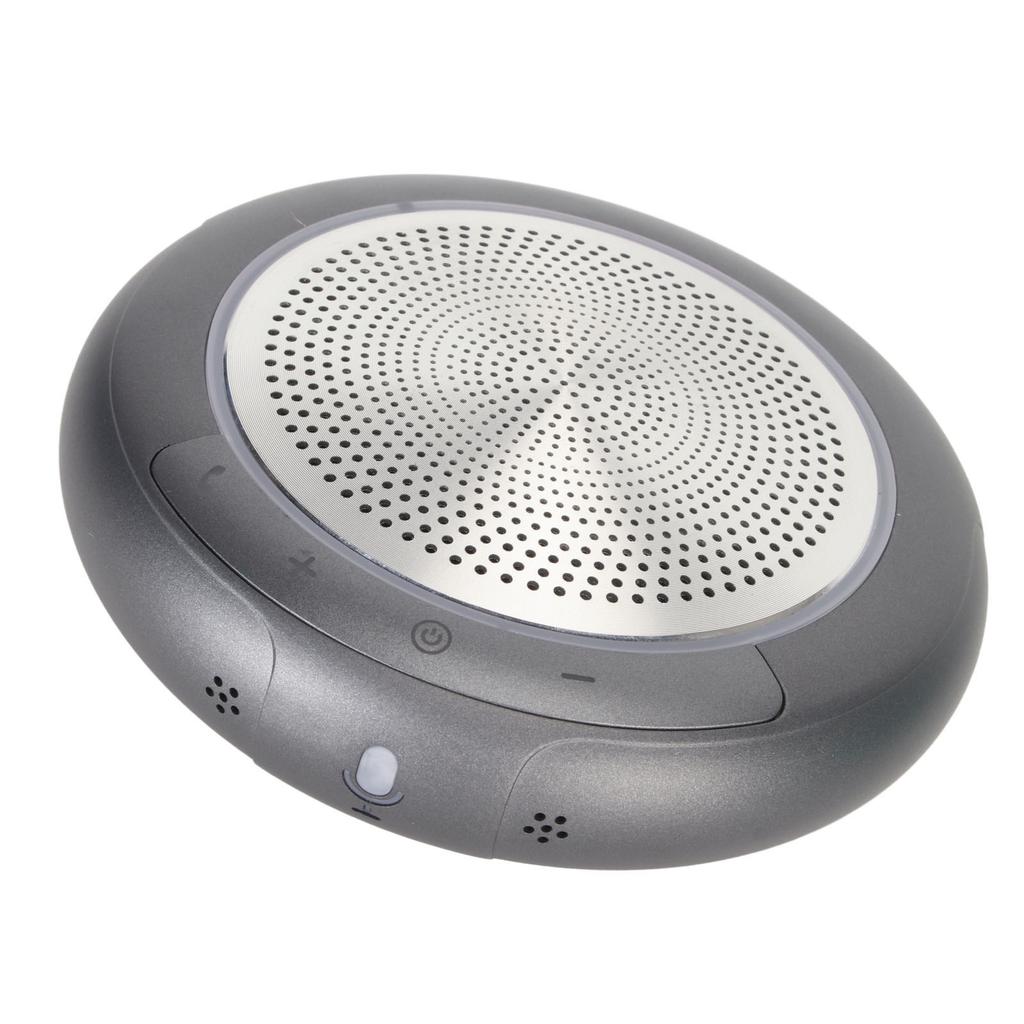 Conference Microphone Plug and Play 360 Degree Omnidirectional Noise Reduction USB Full Duplex Desktop Microphone