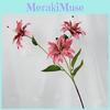 Wedding Lilium Brownii Var Viridulum Flower Arrangement For Home Decor And Event Decoration With Realistic Faux Design