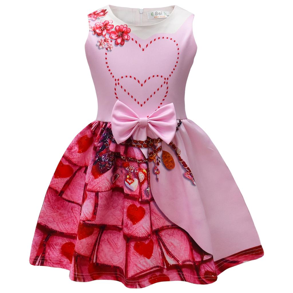 Source, Descendants, Moana, Moana, Girls Dress, Girls Bow Dress Skirt