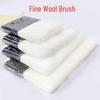High-Temp Resistant Food Grade Wool Kitchen Oil Brush for BBQ and Baking