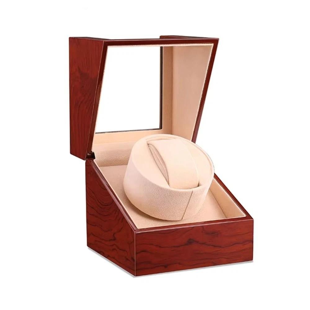 Ultra Quiet Single Watch Winder Storage Mechanical Watch Winder Watch Rotator Travel Use