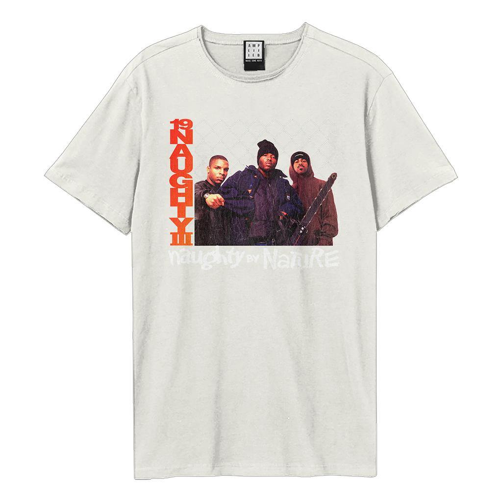 Amplified Unisex Adult Hip Hop Hooray Naughty By Nature T-Shirt