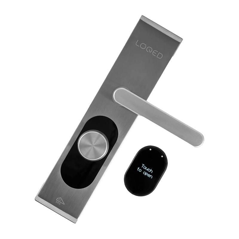 Zamek Do Drzwi Loqed Touch Smart Lock Wi-Fi, Bt (Srebrny)