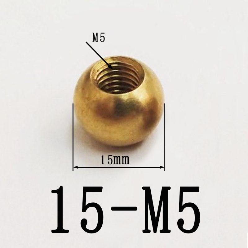 1PCS Brass Thread Hole Ball For CNC Later Machine