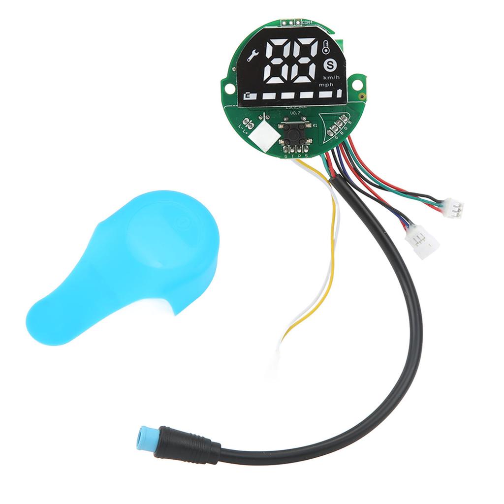 Trotineta electrică Placă de bord Bluetooth de înlocuire a circuitului de bord cu capac din silicon impermeabil pentru