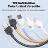 PD 20W/60W Cable Portable Keychain Short USB C To Type C Fast Charging Wire For Samsung Xiaomi iPhone 17 16 15 14 13 Support Data Transfer