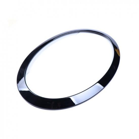 Headlight Trim Ring Left+Right For Mini Cooper F55 F56 F57 2014- Black