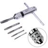 High Hardness Internal Thread Hand Tap M3-M8 Adjustable T-Handle Ratchet  Home