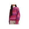 Levis FW22 Solid Striped Long Sleeve Crew Neck Knit Sweater Women Sweater Rose A3240-0006