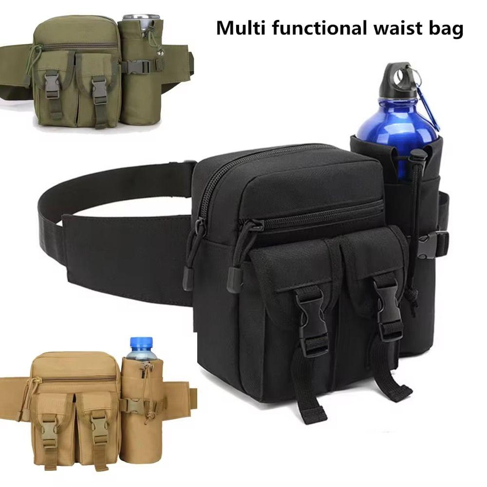 Phone Pouch Hiking Water Bottle Bag Water Cup Pocket Camping Belt Bag  Climbing Camping