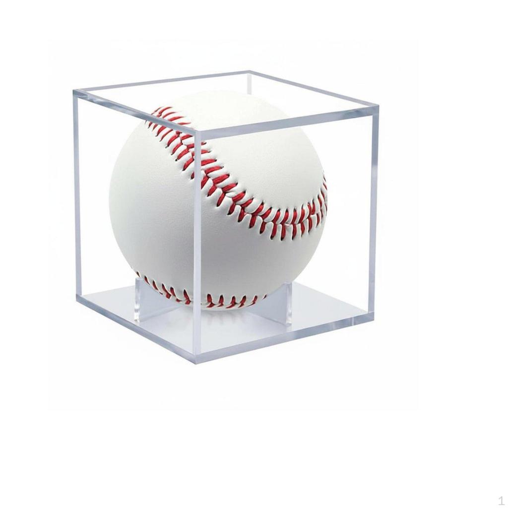 Acrylic Display Box Transparent Sports Enclosure Easy To Assemble