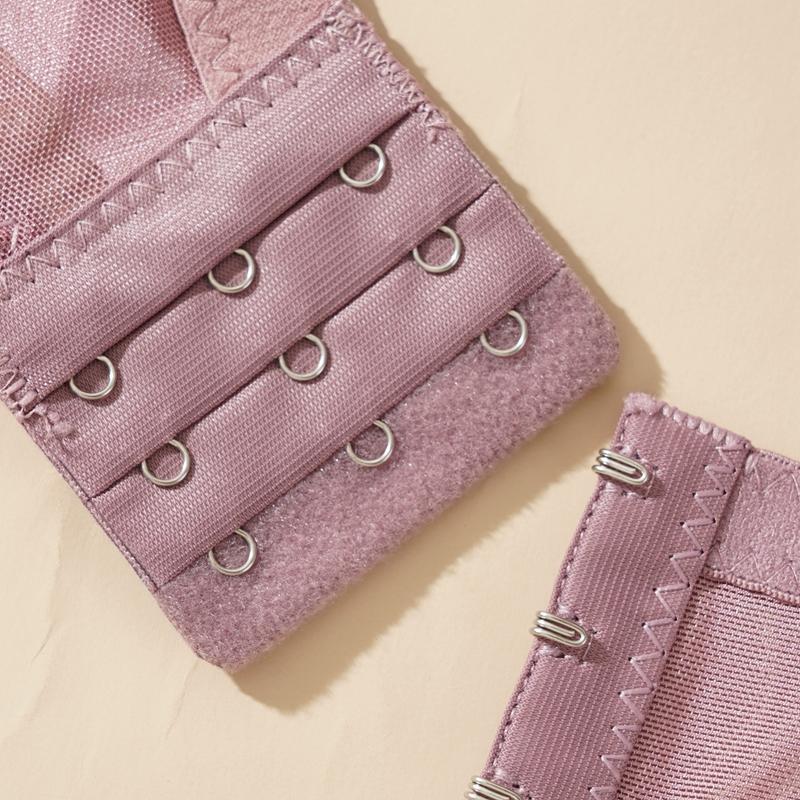 Women's Ultra-thin Sexy Lace Full Cup Wire-free Bra Gathered Breathable Transparent Underwear Plus Size