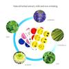 Cartoon Smiling Face Mosquito Repellent Stickers - Safe, Non-Toxic Patches for Kids and Families (120pcs, 60pcs, 30pcs)