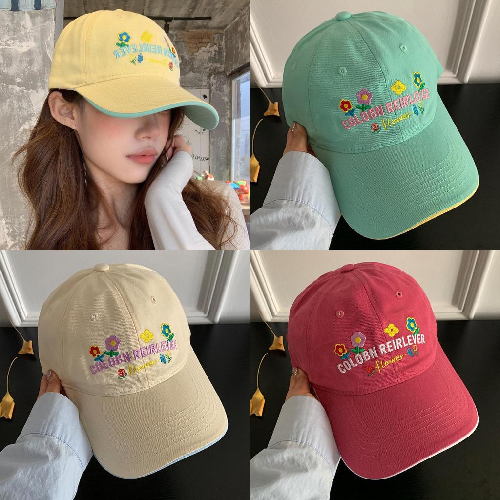 Brand Cotton Embroidered Baseball Cap With Sunshade For Casual Outdoor Wear
