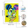 Full Round Diamond Painting Mickey and Goofy Art Rhinestone Picture Mosaic DIY 5D Cross Stitch Embroidery Home Decoration
