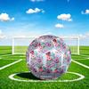 1pc Sweets Delightful Array Theme Soccer Ball Football, Size 5, Lightweight PVC, Durable Outdoor Training Soccer Ball, Gift M61473
