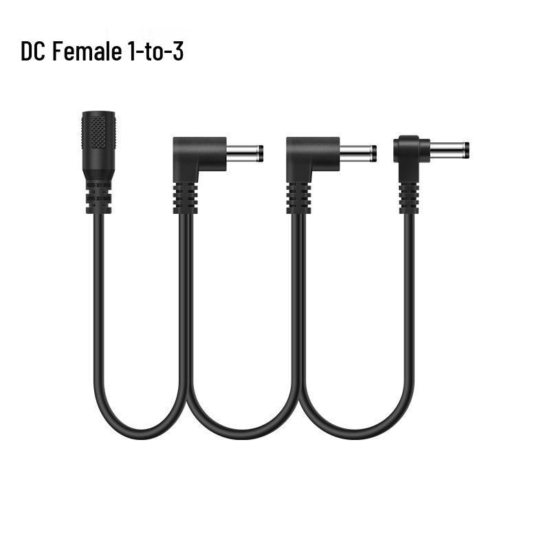 

Single Effect Pedal Line with 5521 Female DC Connector, 1-to-3/1-to-5 Multi-Port Elbow Power Cable