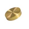 Creative Solid Brass Paperweight Round Chinese Calligraphy Paperweight Paperweight