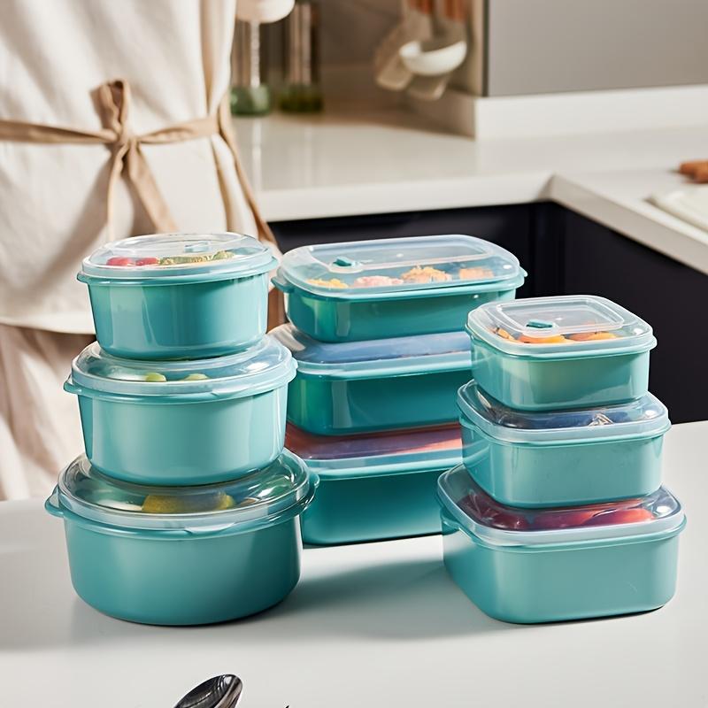 Breathable Food Storage Box for Kitchen & Fridge Organization