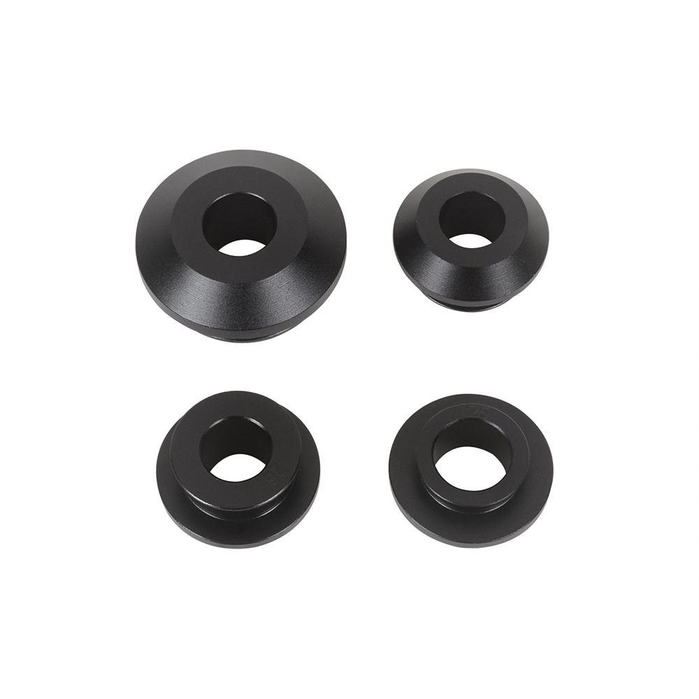 MOTO4U For YAMAHA R3 2015 2016 2017 2018 Aluminum Racing Wheel Spacer 4PCS Motorcycle Driven Captive Spacer Black