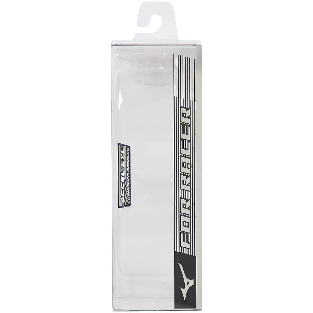 Mizuno ACCEL EYE Swimming Goggles Cushion Unisex N3JEB900 Smoke (Integrated Molded) 10 (Black) Tv 56%