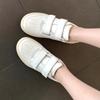 [SheII] Smiley Girl~ Acn * Velcro Platform Sports Casual Shoes Women's Little White Shoes Board Shoes